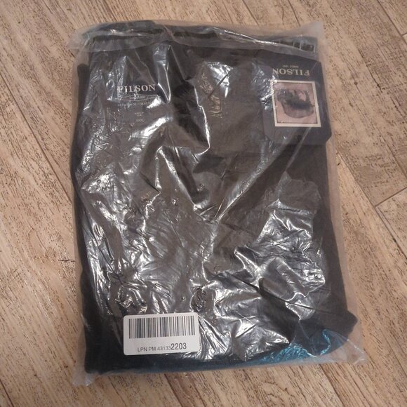 NWT CC Filson Seattle Mens 3XL Forest Green Mackinaw Wool Vest Made in USA - Picture 2 of 3